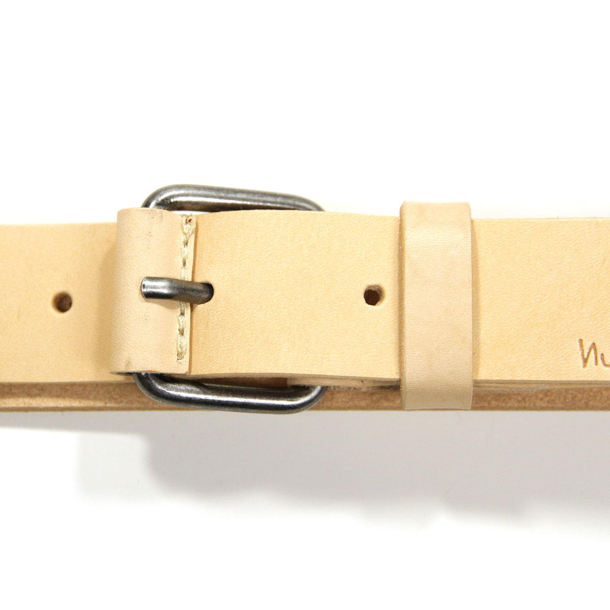 ̡ǥ ٥  Ź Nudie Jeans ܳ ץ٥ 쥶٥ DWAYNE LEATHER BELT NATURAL B12 180898 A62B B1C C3D D6E E18F