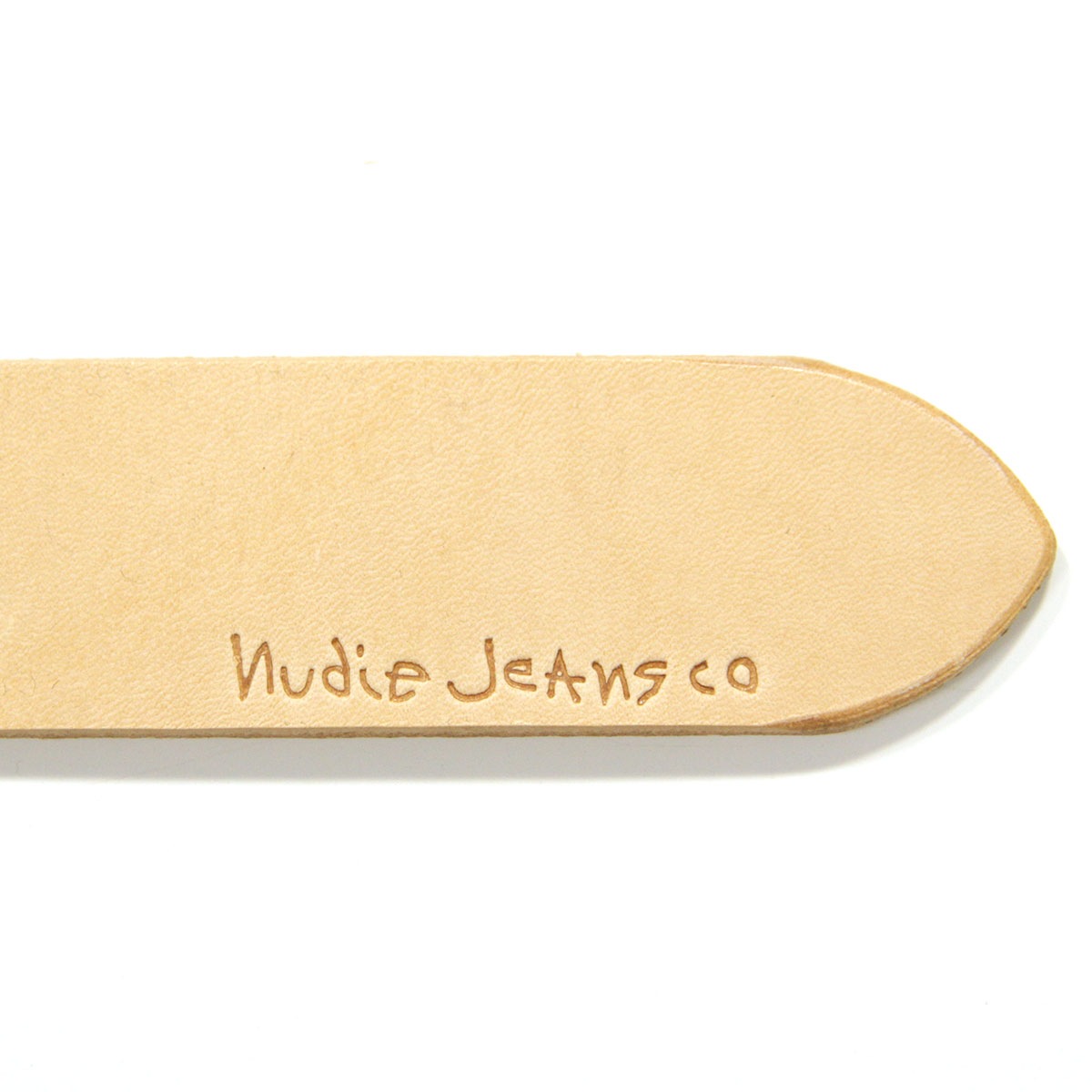 ̡ǥ ٥  Ź Nudie Jeans ܳ ץ٥ 쥶٥ DWAYNE LEATHER BELT NATURAL B12 180898 A62B B1C C3D D6E E18F