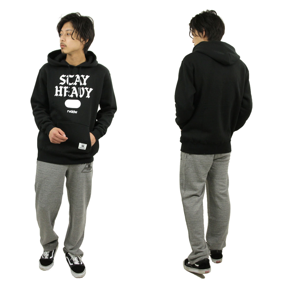 С ѡ  Ź REVERSAL ץ륪Сѡ  STAY HEAVY SWEAT PARKA rvap16aw005a APPAREL BLACK A06B B1C C1D D5E E13F