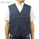 �̡��ǥ��������� Nudie Jeans ��������Ź ��� ���� Eino WaistCoat 160284 Blue on Grey A62B B1C C1D D0E E07F