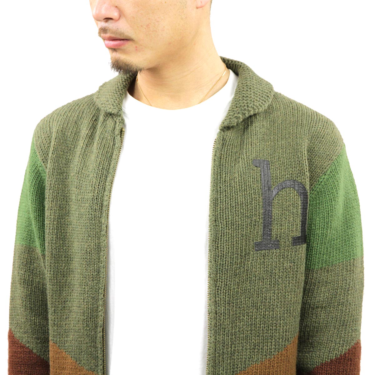 ϥ HAN KJOBENHAVN  ѡ SPLIT CARDIGAN ꡼ A56B B1C C1D D7E E08F