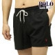 �ݥ� ���ե������ ��� ������ѥ�� ������ POLO RALPH LAUREN ���� ���� TRAVELER SWIM SHORT MID TRUNK BLACK 710910260