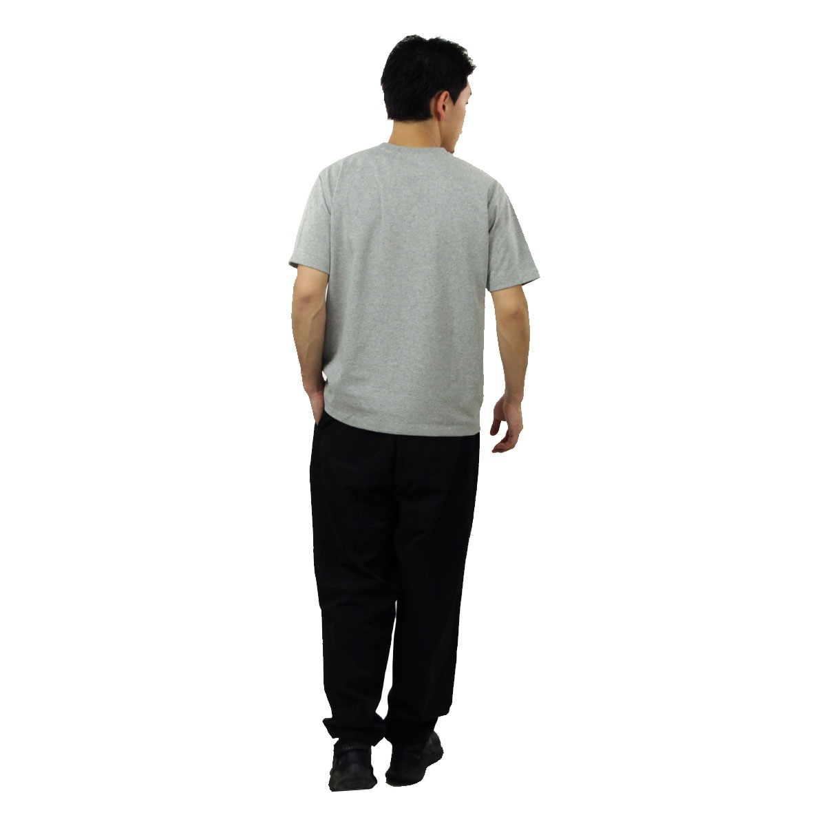 �ʥ� ��� ȾµT����� ��������Ź NANGA ���롼�ͥå� ���� ECO HYBRID MT LOGO TEE GRY GREY NW2211-1G208