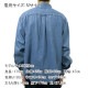�����ϡ��� ��� Ĺµ����� ������ CARHARTT WIP �ܥ�������� �ǥ˥ॷ��� LONG SLEEVE LUCAS SHIRT BLUE STONE WASHED I034525 0106