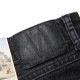 ̡ǥ ˡ  Ź Nudie Jeans ܥȥॹ ѥ SKINNY LIN DENIM JEANS WORN BLACK 848 1131490 A62B B1C C2D D1E E13F