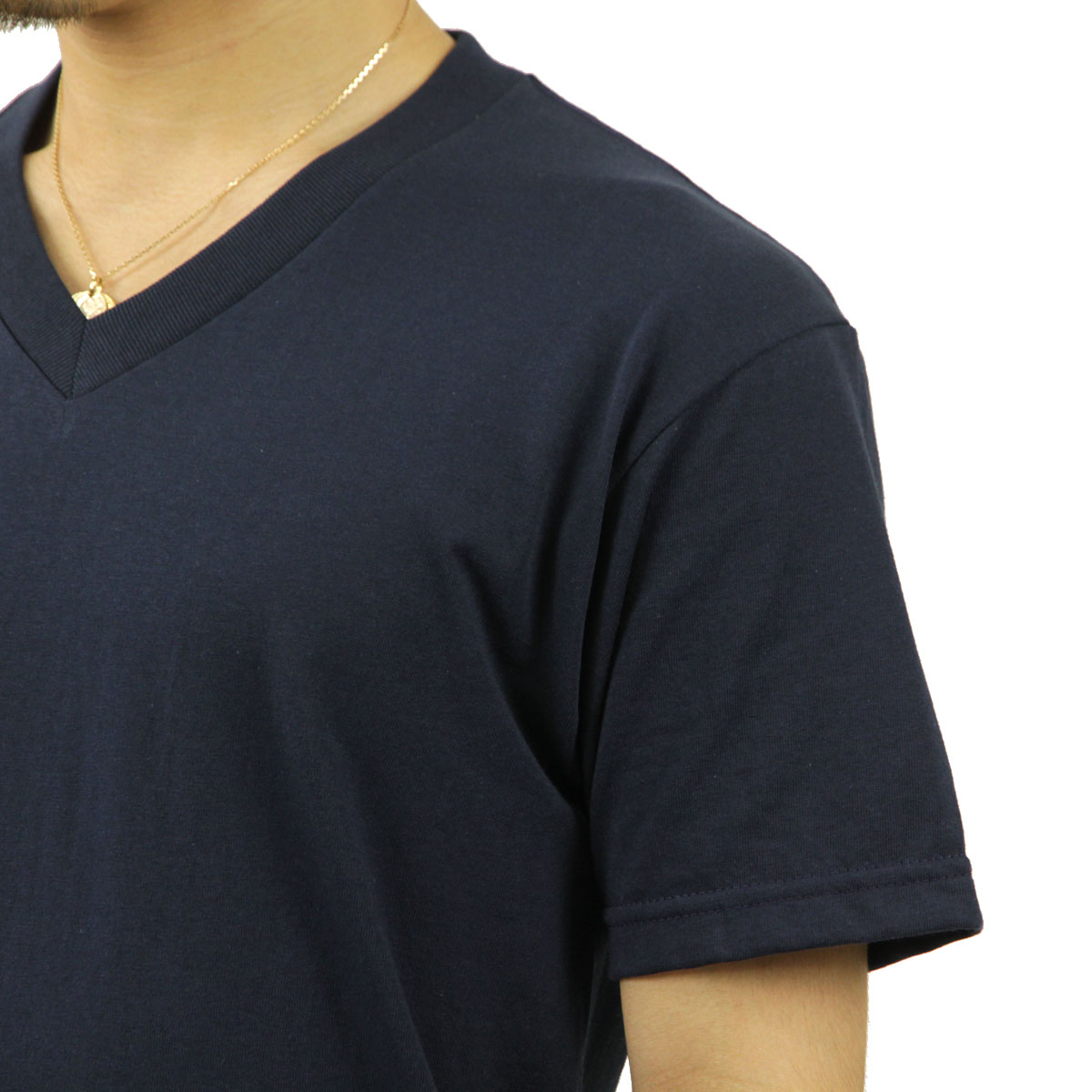 ץ T   PROCLUB ȾµT VͥåT COMFORT SHORT SLEEVE V-NECK TEE NAVY #106  礭 AB6B B1C C1D D1E E06F