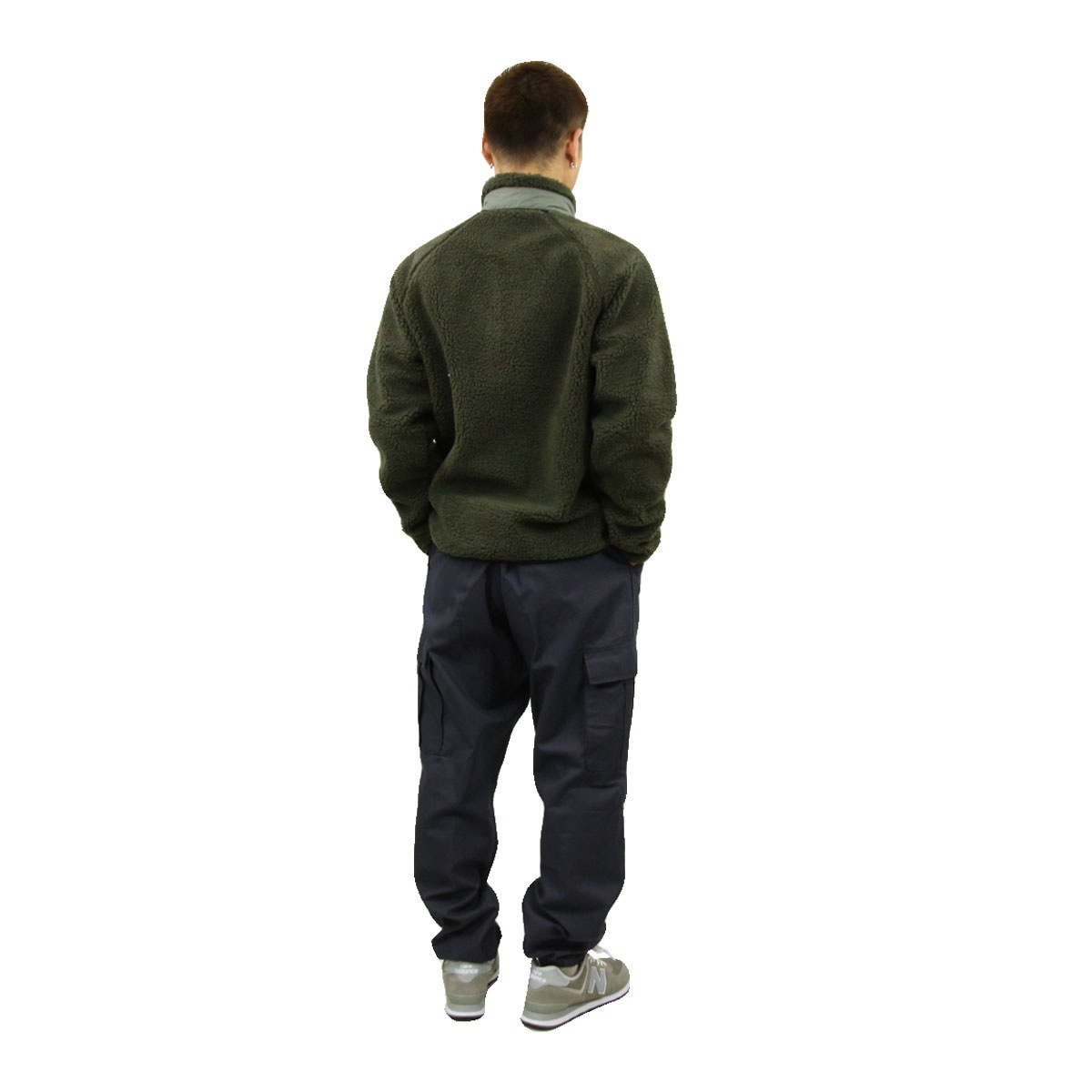 �����ϡ��� �ܥ����㥱�å� ��� ������ CARHARTT WIP �ե꡼�����㥱�å� �������� PRENTIS LINER FLEECE JACKET CYPRESS / THYME I030583 0GG AB0B B1C C1D D4E E08F