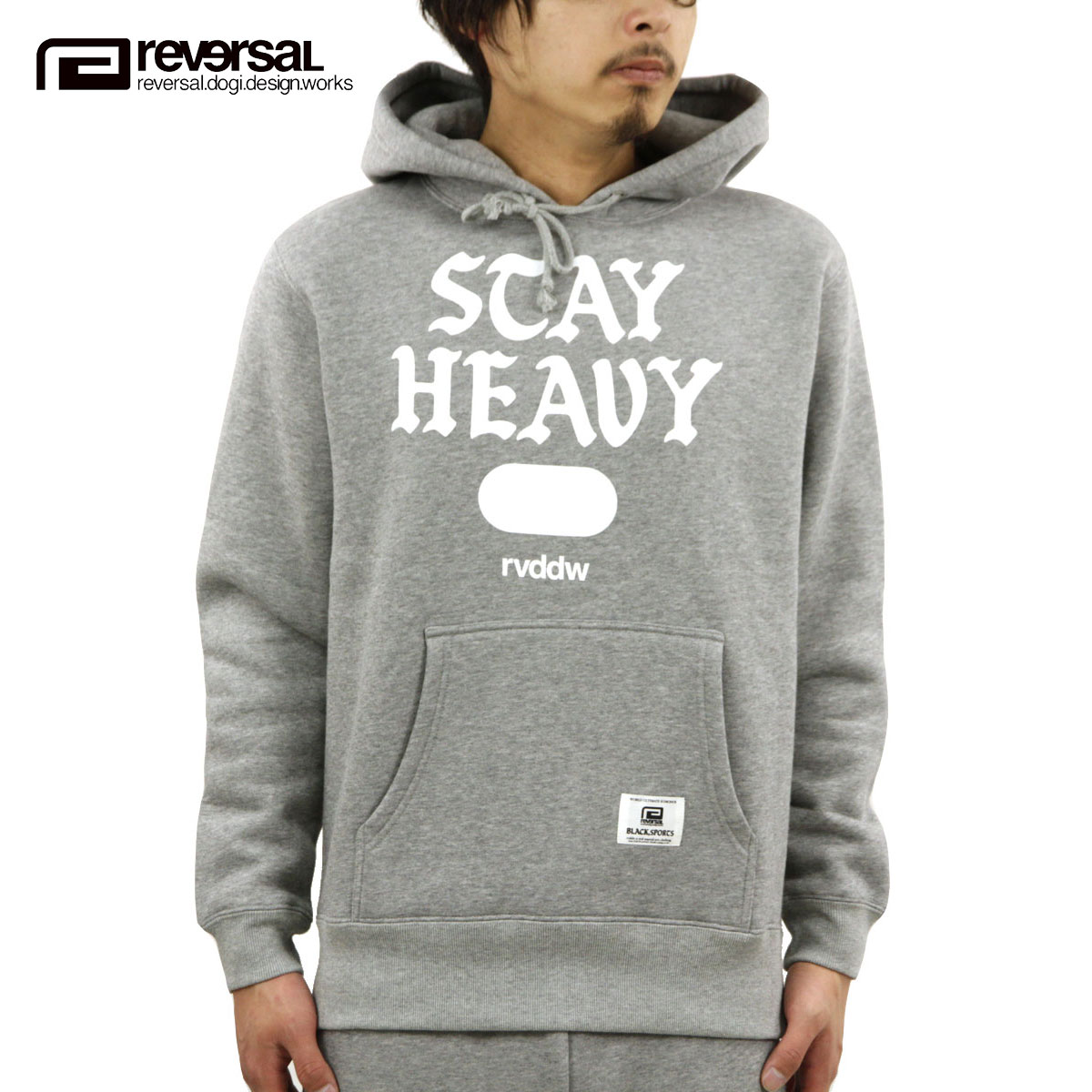 С ѡ  Ź REVERSAL ץ륪Сѡ  STAY HEAVY SWEAT PARKA rvap16aw005a APPAREL HEATHER GRAY A06B B1C C1D D5E E02F