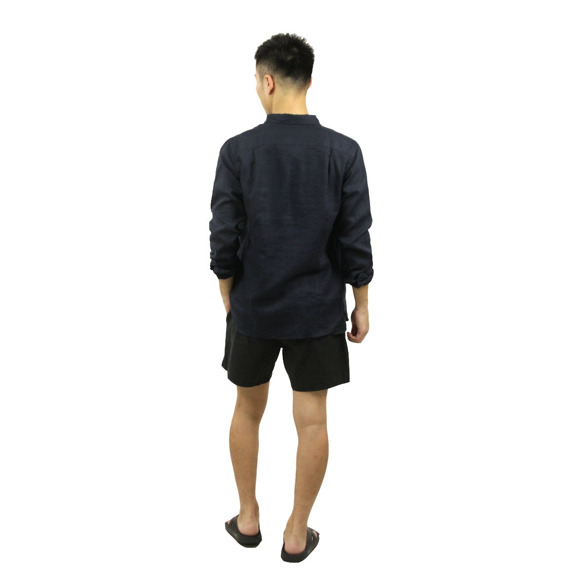 �����å�����ɥ����� ��� Ĺµ����� ��������Ź SCOTCH��SODA �ܥ�������� ��ͥ󥷥�� CLASSIC LINEN SHIRT 162324 0002 NIGHT