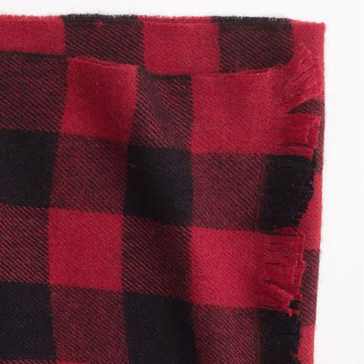 ���������롼 J.CREW ������ �ޥե顼 PLAID SCARF RED A38B B3C C3D D7E E11F