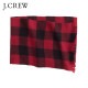 ���������롼 J.CREW ������ �ޥե顼 PLAID SCARF RED A38B B3C C3D D7E E11F