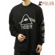 ݡ顼  ĹµT Ź POLER 롼ͥå µץ T PSYCHEDELIC RELAX FIT L/S TEE DC 241MCV0243-BLK BLACK