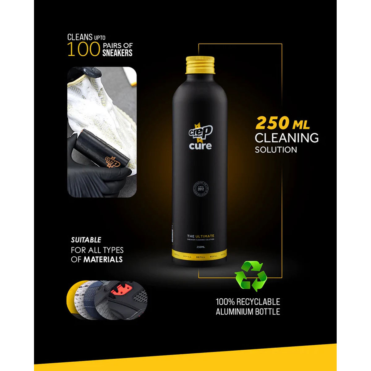 åץץƥ 塼 ꡼ʡ  CREP PROTECT ˡ ꡼˥ Ȥ CREP PROTECT SHOE CLEANER 250ml å ץƥ 塼 ꡼ʡ 6066-2927