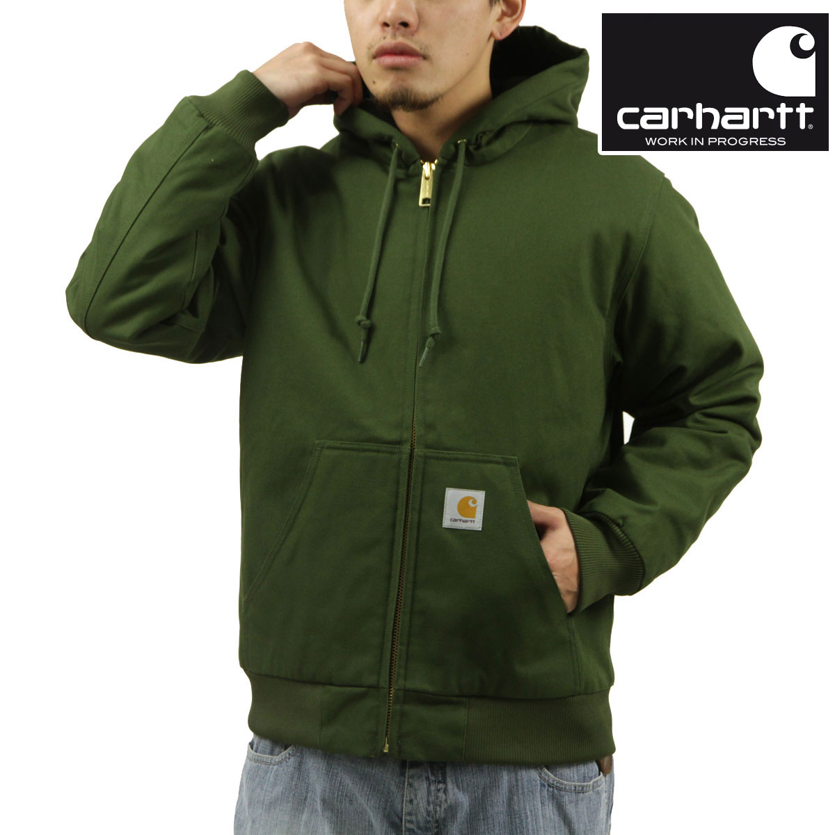 �����ϡ��� ��� �����ƥ��֥��㥱�å� ������ CARHARTT WIP �������� ���åץ��å� ���㥱�å� ACTIVE JACKET TARRAGON RIGID I023083 2BR01 AB0B B1C C1D D4E E08F