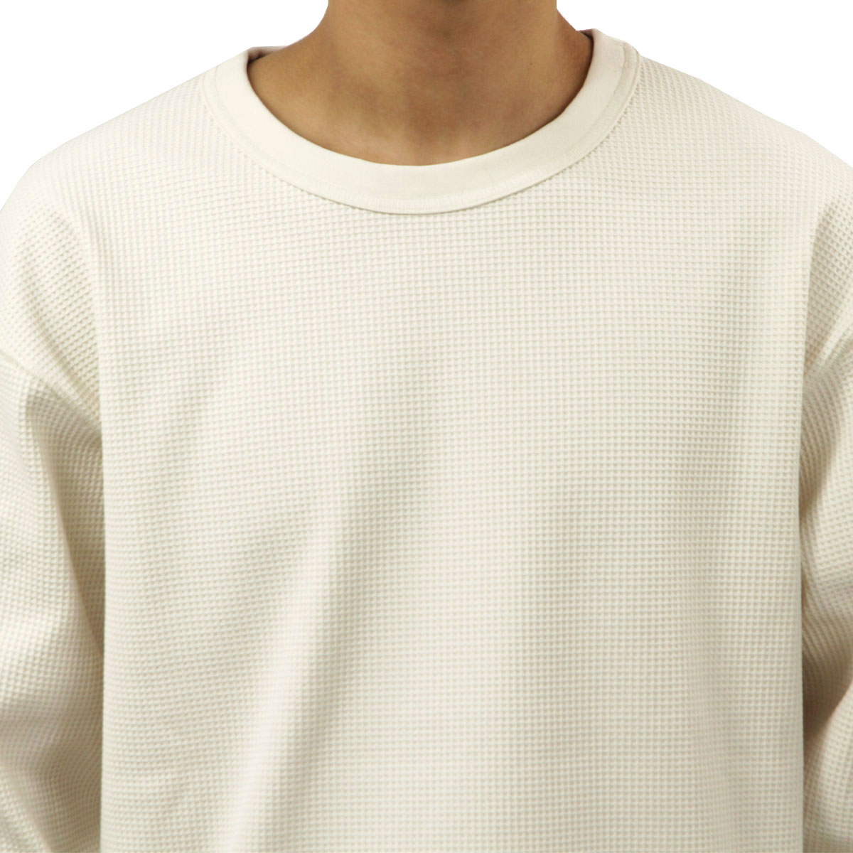 �ʥ� ��� ĹµT����� ��������Ź NANGA �����ե�å��� ��åե����� ����T AIRFLEX WAFFLE LONG SLEEVE TEE WHT WHITE N2600-1M052A