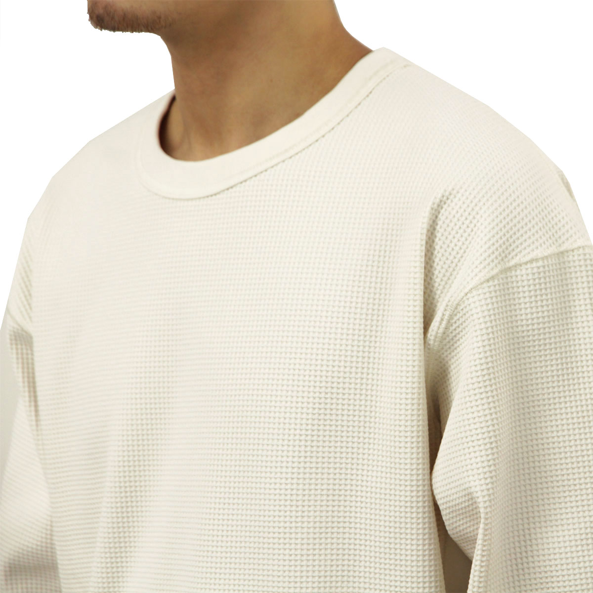 �ʥ� ��� ĹµT����� ��������Ź NANGA �����ե�å��� ��åե����� ����T AIRFLEX WAFFLE LONG SLEEVE TEE WHT WHITE N2600-1M052A