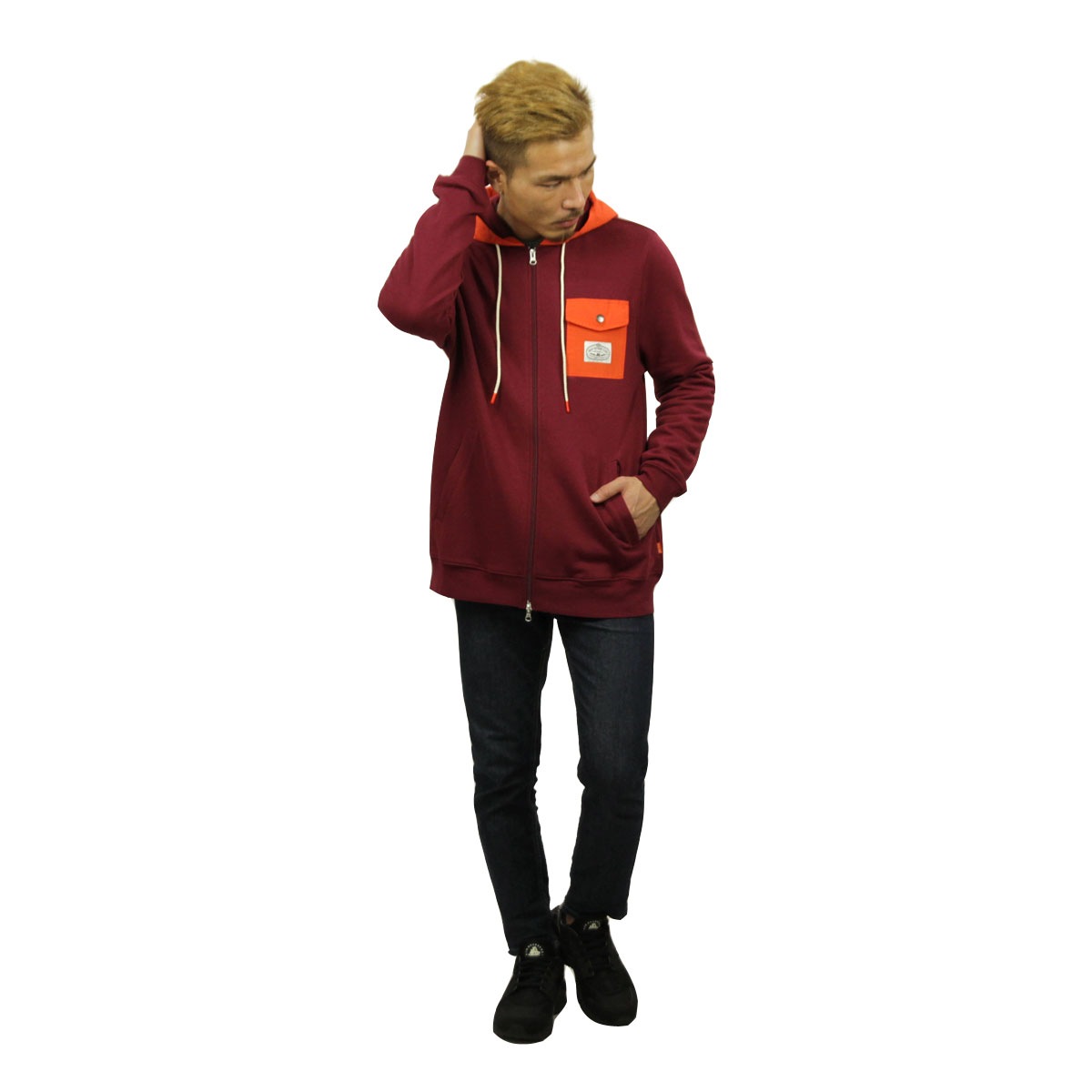�ݡ��顼 �ѡ����� ��� ��������Ź POLER ���åץ��åץѡ����� BASSWOOD ZIP HOODIE SPECIALTY FLEECE 21280003-CRD CORDOVAN A79B B1C C1D D5E E11F