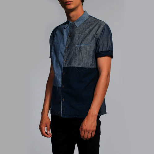 ̡ǥ   Ź Nudie Jeans Ⱦµ  Brody Crazy Pattern 140321 3020 B20 Blue 