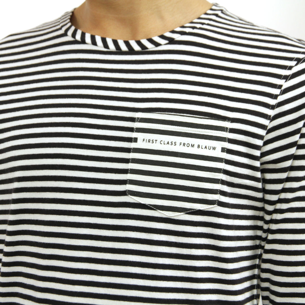 �����å�����ɥ����� SCOTCH��SODA ��������Ź ��� ���롼�ͥå� Ĺµ�ݥ��å�T����� AMS BLAUW PRINTED ARTWORK POCKET LONG SLEEVE STRIPE TEE D 147879 17 COMBO A A39B B1C C1D D2E E13F