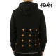 ���� ��� �ѡ����� ��������Ź KSUBI ����ץ� �ץ륪���С� �ա��ǥ��� FAKE KASH HOODIE BLACK ORANGE MPS23FL015 BLKKLB