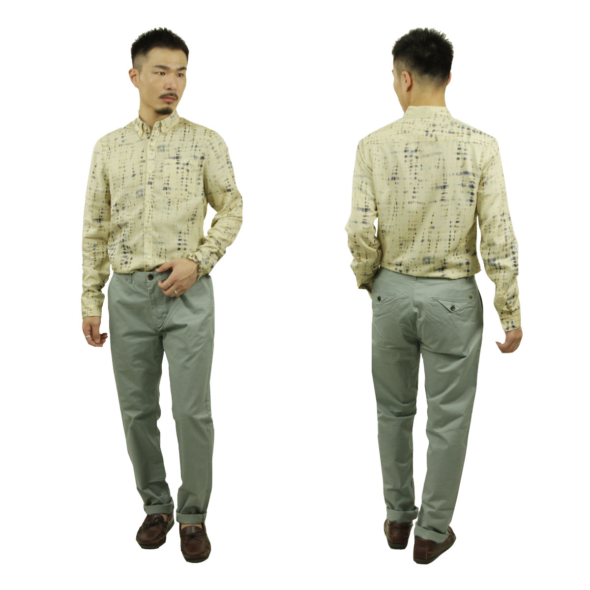 �����å�����ɥ����� ��� Ĺµ����� ��������Ź SCOTCH��SODA �ܥ�������� �����奢�륷��� ALL-OVER PRINTED SHIRT 162923 0217 COMBO A