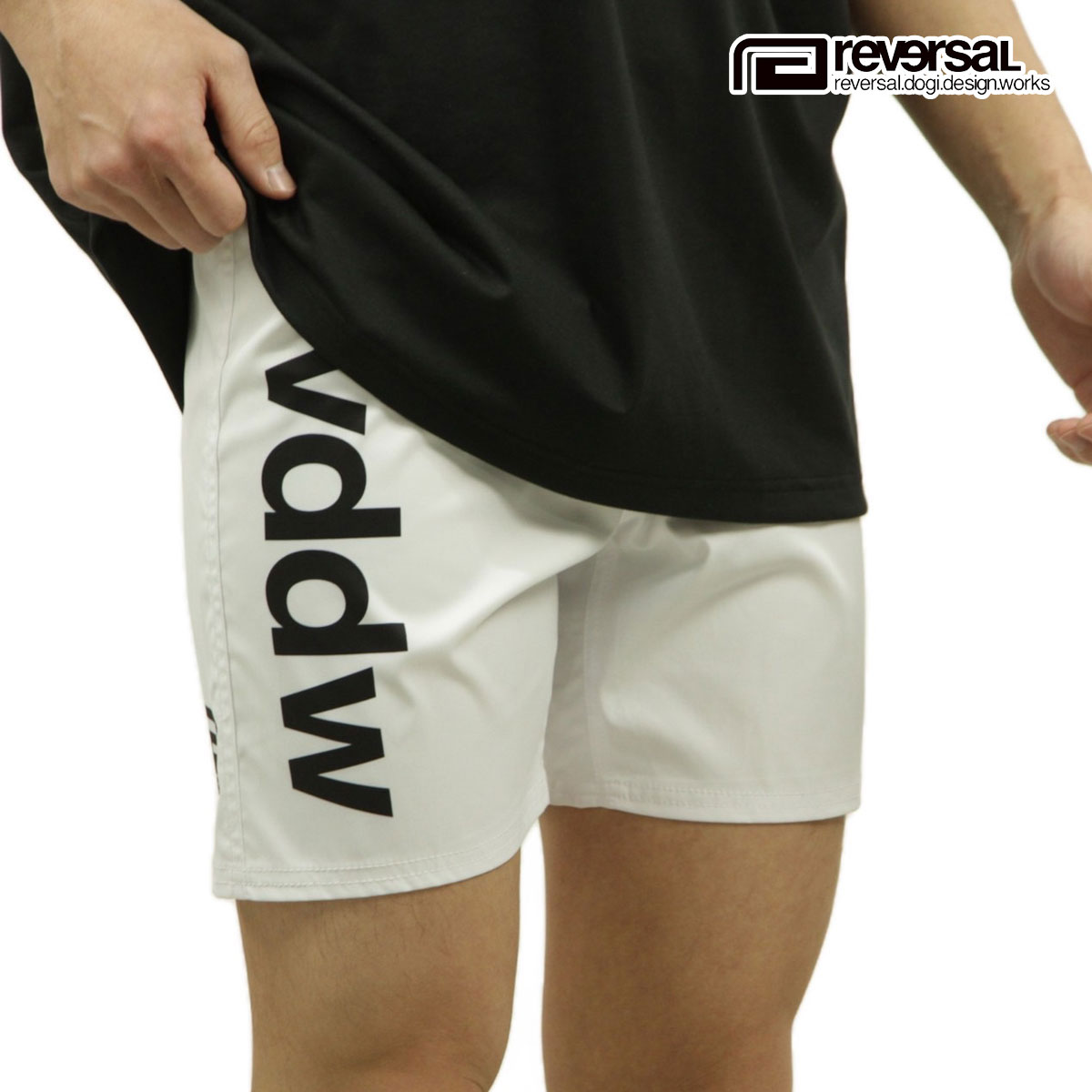 ��С����� ��� ���硼�ȥѥ�� ��������Ź REVERSAL �ܥȥॹ �ϡ��եѥ�� �ե����ȥѥ�� BASIC rvddw FIGHT SHORTS rvbs056 WH WHITE A06B B1C C2D D4E E01F