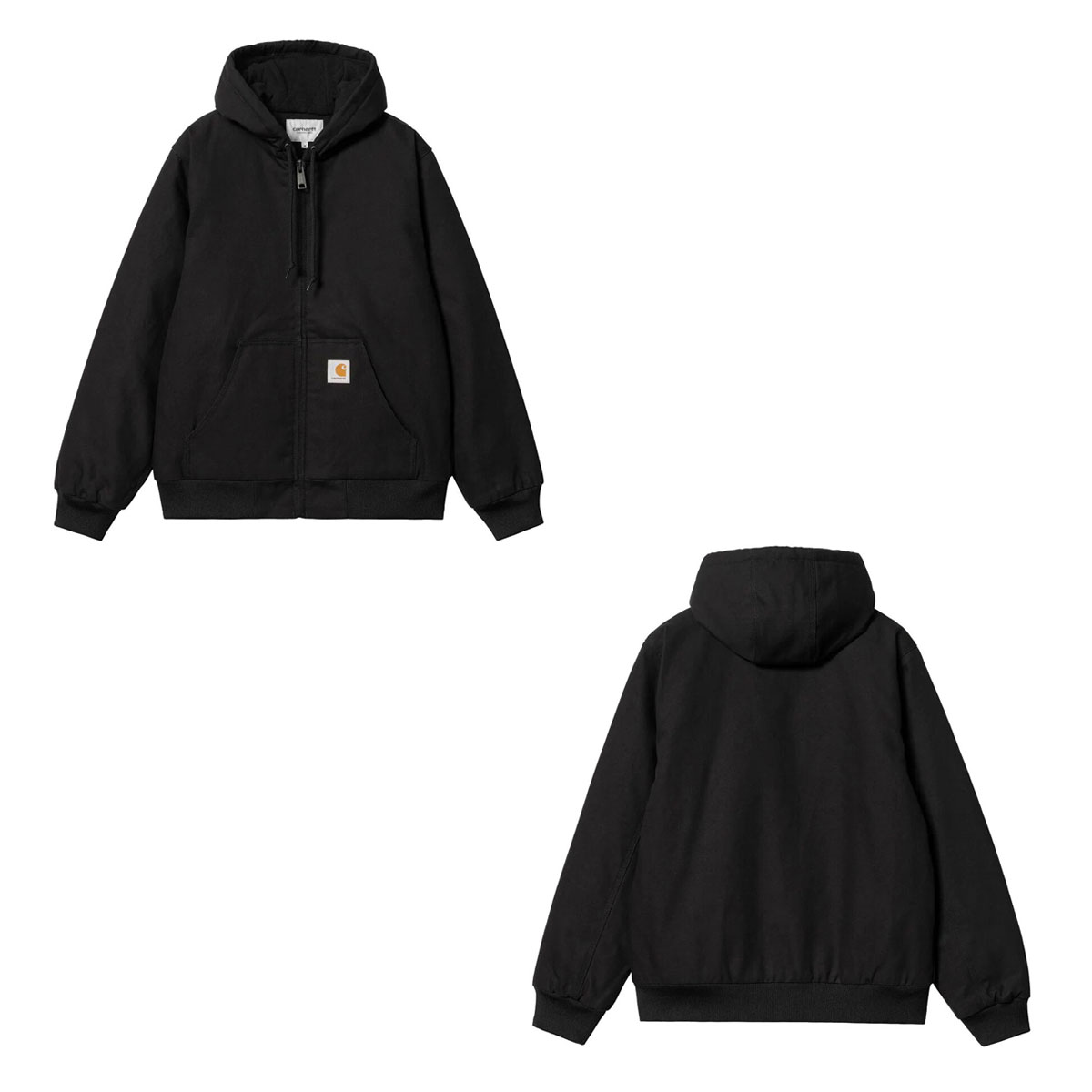ϡ  ƥ֥㥱å  CARHARTT WIP  åץå 㥱å ACTIVE JACKET BLACK RIGID I023083 8901