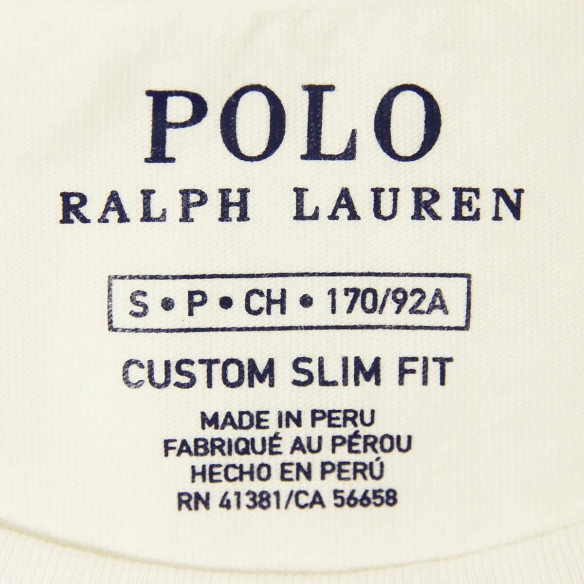 ݥ ե T  POLO RALPH LAUREN ȾµT T  CUSTOM SLIM FIT COTTON T-SHIRT A05B B1C C1D D1E E01F