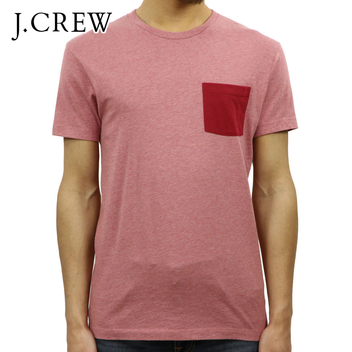 ���������롼 T����� ������ J.CREW ȾµT�����  SLIM CONTRAST-POCKET TEE A38B B1C C1D D1E E11F