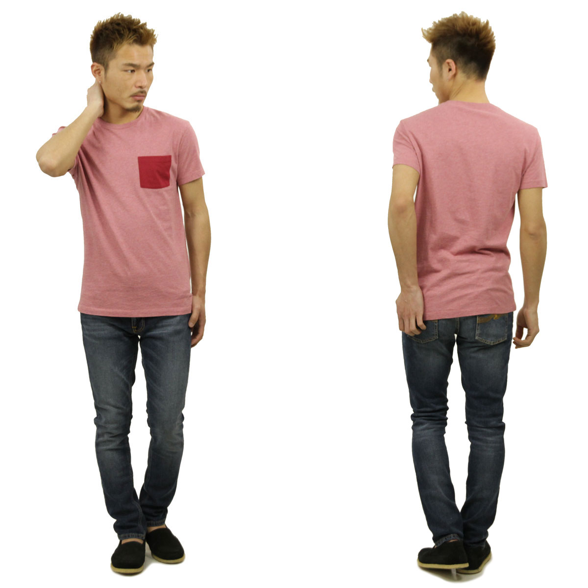 ���������롼 T����� ������ J.CREW ȾµT�����  SLIM CONTRAST-POCKET TEE A38B B1C C1D D1E E11F