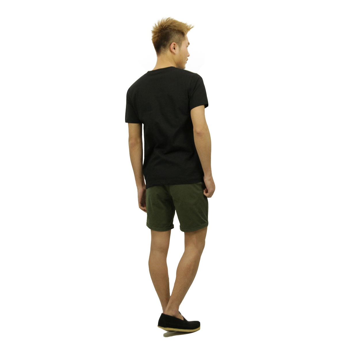 �̡��ǥ��������� Nudie Jeans ��������Ź ��� ���롼�ͥå� Ⱦµ�ݥ��å�T����� KURT WORKER TEE BLACK B01 131532 A62B B1C C1D D1E E13F