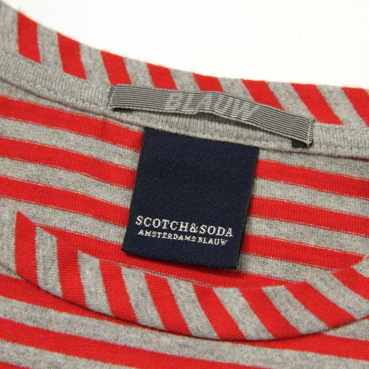 �����å�����ɥ����� SCOTCH��SODA ��������Ź ��� ���롼�ͥå� Ĺµ�ݥ��å�T����� AMS BLAUW PRINTED ARTWORK POCKET LONG SLEEVE STRIPE TEE D 147879 18 COMBO B A39B B1C C1D D2E E11F