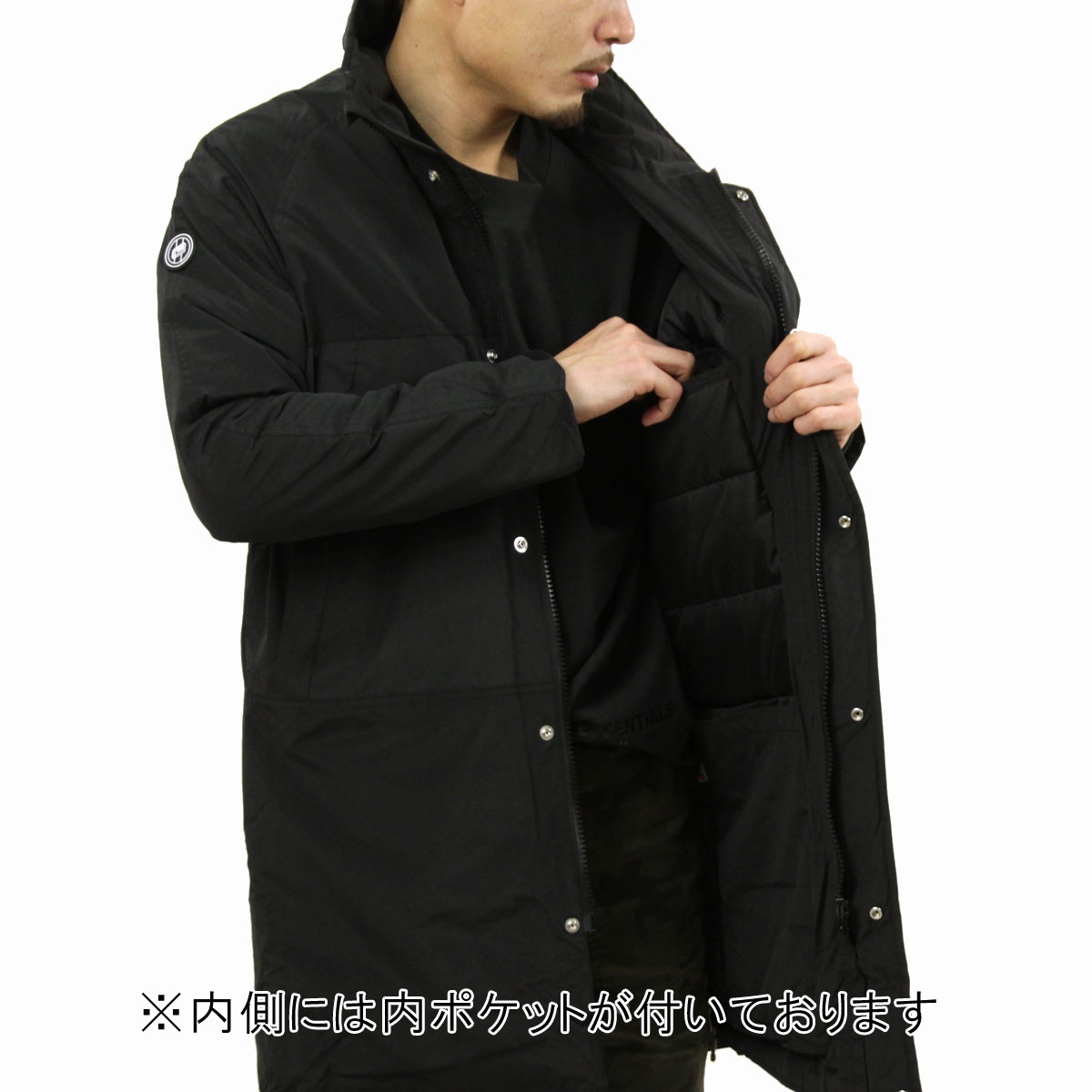 ��С����� �������� ��� ��������Ź REVERSAL ���㥱�å� �ѥե������㥱�å� BALCK SPACE SHIP MONSTER PARKA rv19aw002 BLACK A06B B1C C1D D4E E13F