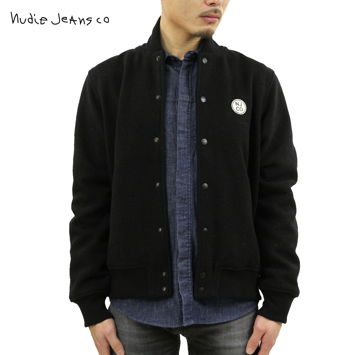 �̡��ǥ��������� ���㥱�å� ��� ��������Ź Nudie Jeans �������� ���������ॸ�㥱�å� BENGAN JACKET BLACK 160659 B01 A62B B1C C1D D4E E13F