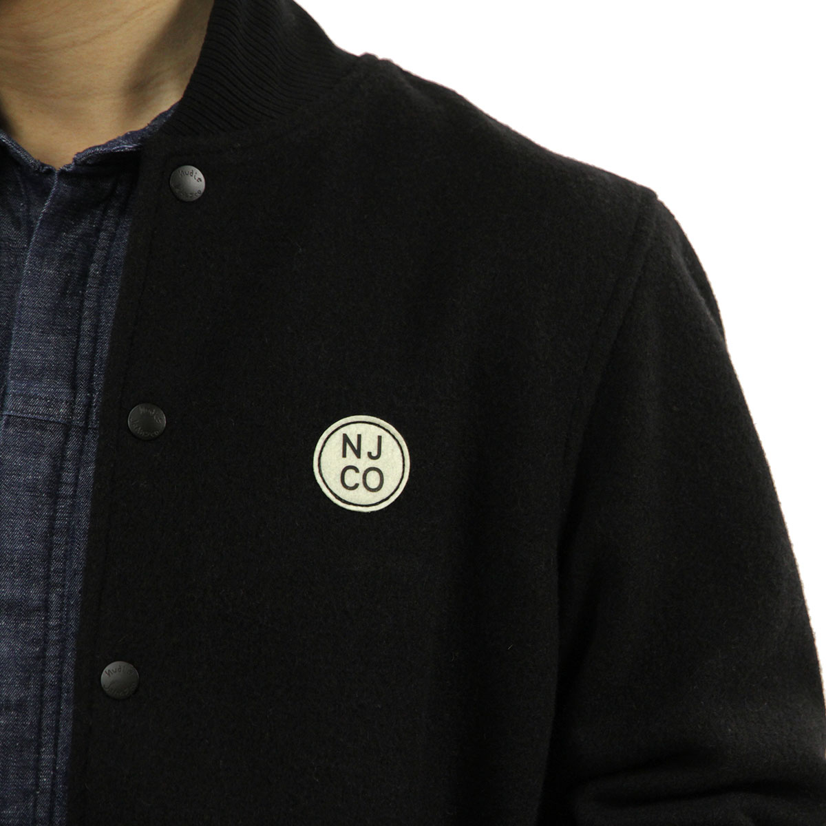 �̡��ǥ��������� ���㥱�å� ��� ��������Ź Nudie Jeans �������� ���������ॸ�㥱�å� BENGAN JACKET BLACK 160659 B01 A62B B1C C1D D4E E13F