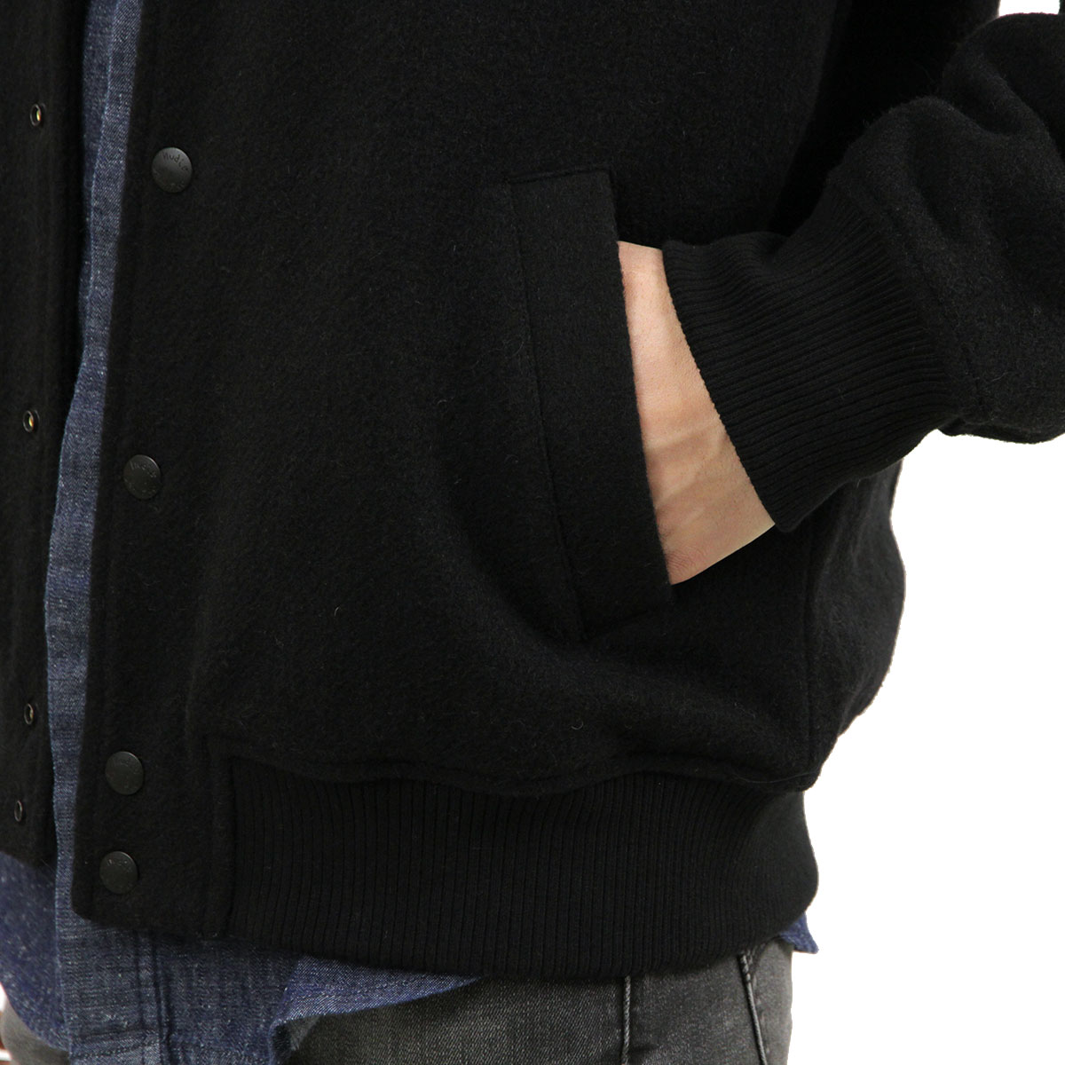 �̡��ǥ��������� ���㥱�å� ��� ��������Ź Nudie Jeans �������� ���������ॸ�㥱�å� BENGAN JACKET BLACK 160659 B01 A62B B1C C1D D4E E13F