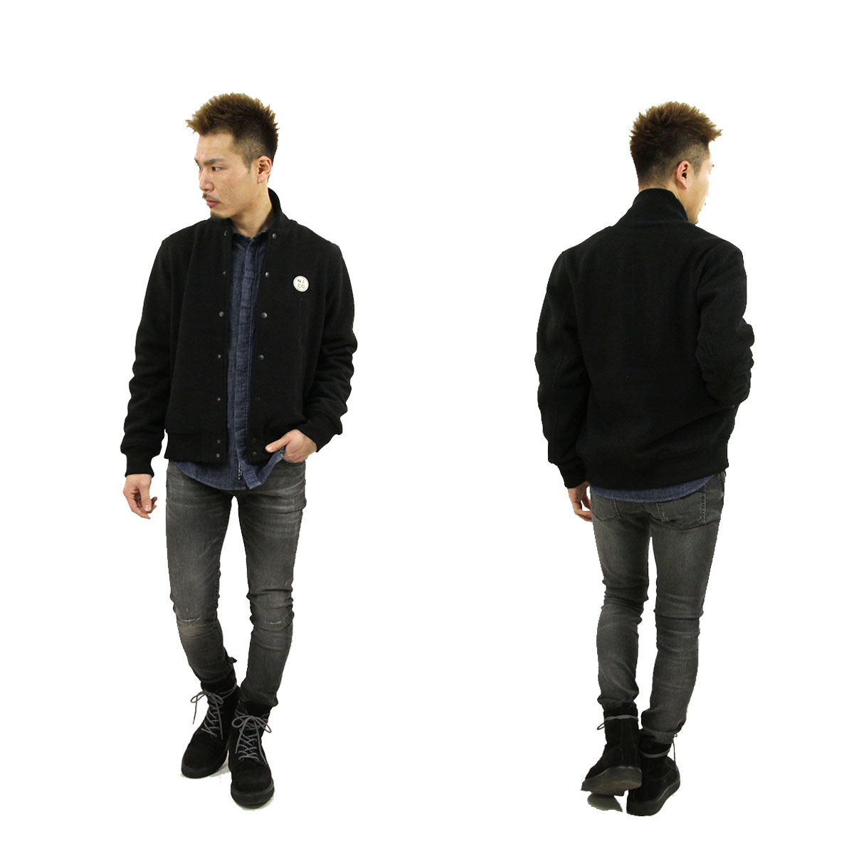 �̡��ǥ��������� ���㥱�å� ��� ��������Ź Nudie Jeans �������� ���������ॸ�㥱�å� BENGAN JACKET BLACK 160659 B01 A62B B1C C1D D4E E13F