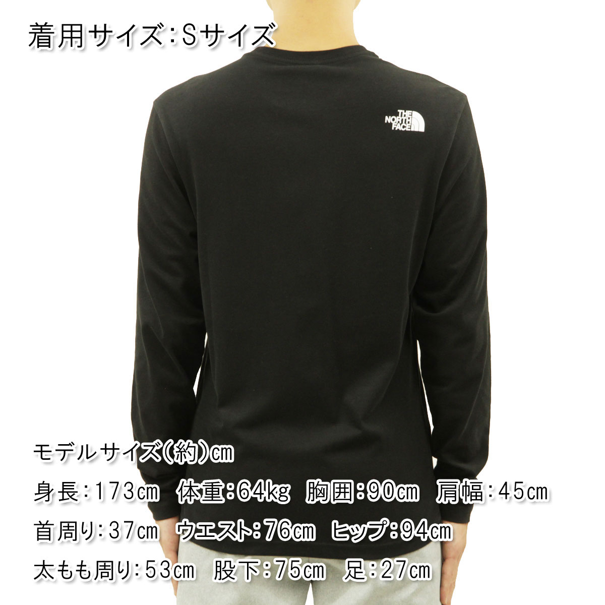 Ρե T   THE NORTH FACE ȥåץ ĹµT  L/S FINE TEE NF0A37FT KY4 TNF BLACK/TNF WHITE A14B B1C C1D D2E E13F