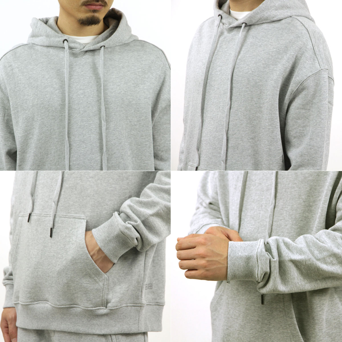 ���� ��� �ѡ����� ��������Ź KSUBI �Хå��ץ��� �ץ륪���С� �ա��ǥ��� 4 X 4 BIGGIE HOODIE GREY MARLE 5000006292 LIGHGR AC1B B1C C1D D5E E02F