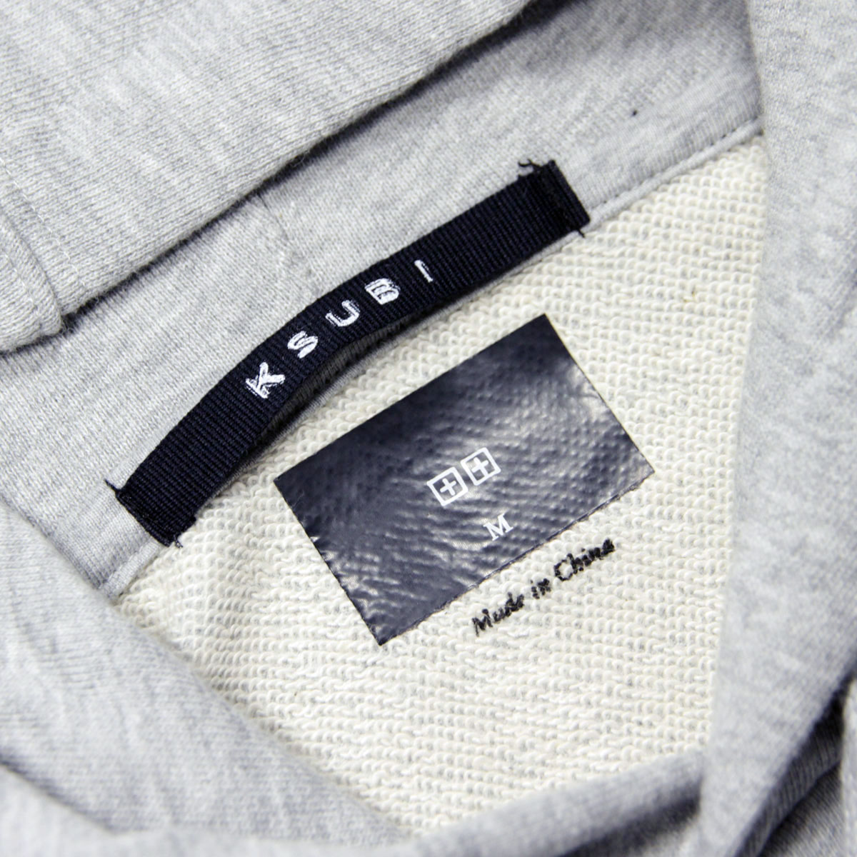 ���� ��� �ѡ����� ��������Ź KSUBI �Хå��ץ��� �ץ륪���С� �ա��ǥ��� 4 X 4 BIGGIE HOODIE GREY MARLE 5000006292 LIGHGR AC1B B1C C1D D5E E02F