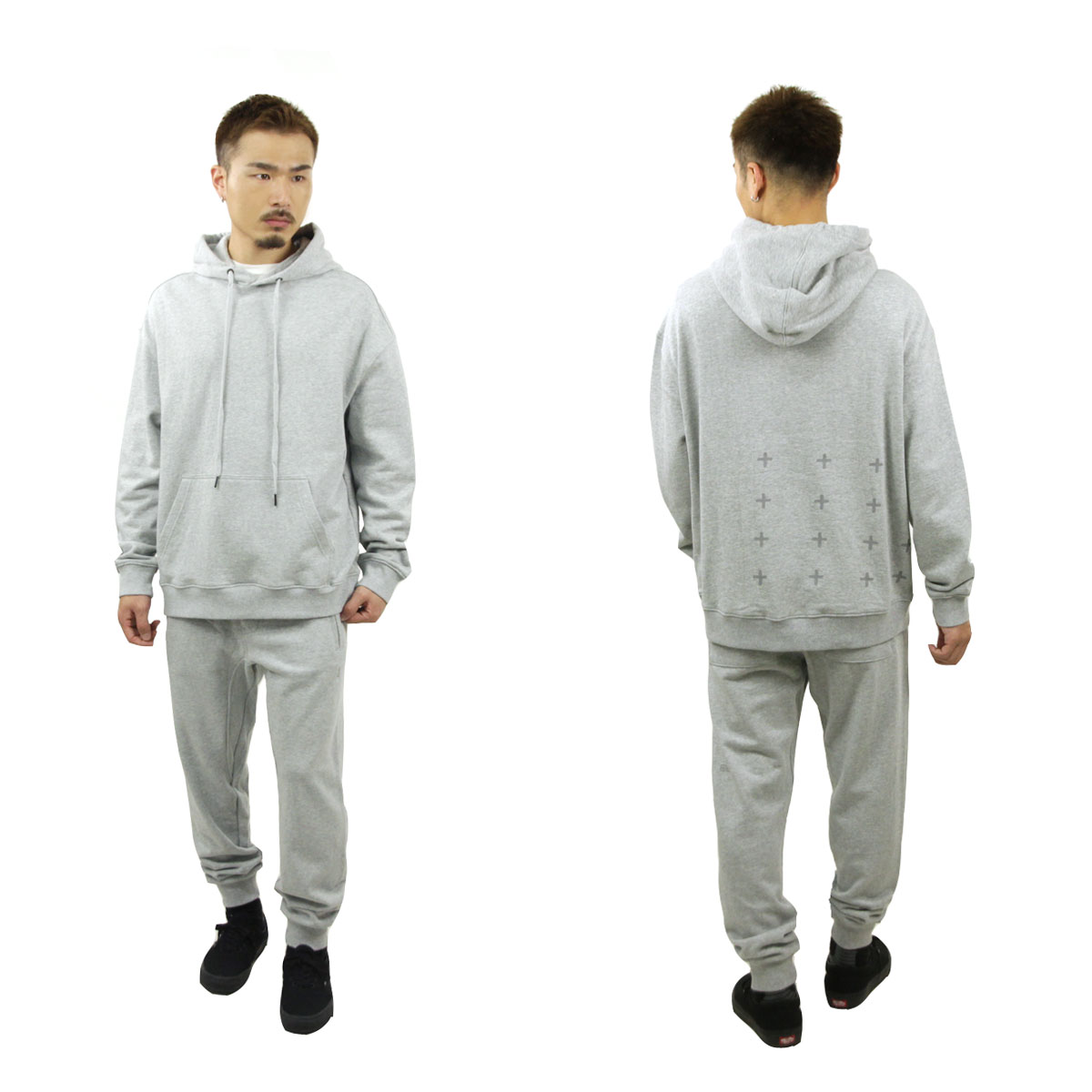 ���� ��� �ѡ����� ��������Ź KSUBI �Хå��ץ��� �ץ륪���С� �ա��ǥ��� 4 X 4 BIGGIE HOODIE GREY MARLE 5000006292 LIGHGR AC1B B1C C1D D5E E02F