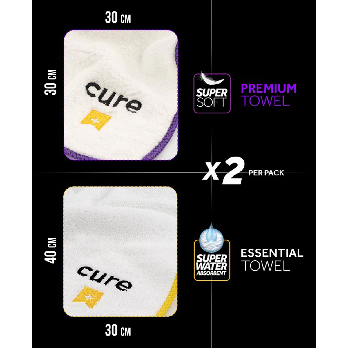 åץץƥ 塼   CREP PROTECT ˡ Ȥ ޥեС CREP PROTECT TOWEL  2祻å 6066-2930