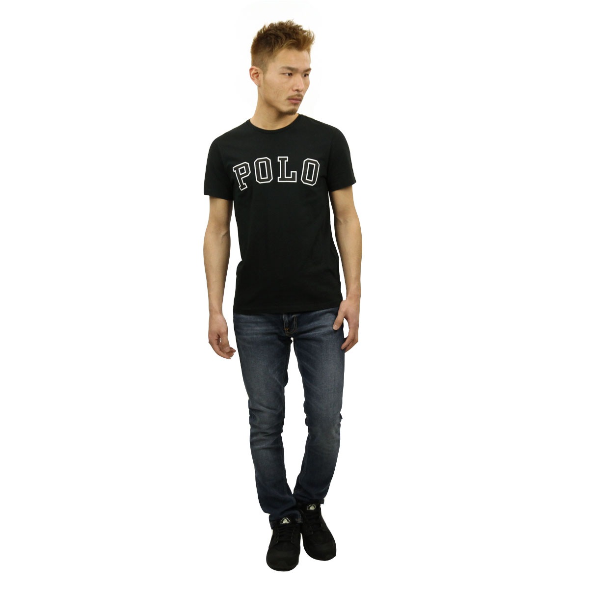 ݥ ե T  POLO RALPH LAUREN ȾµT T  CUSTOM SLIM FIT COTTON T-SHIRT A05B B1C C1D D1E E13F