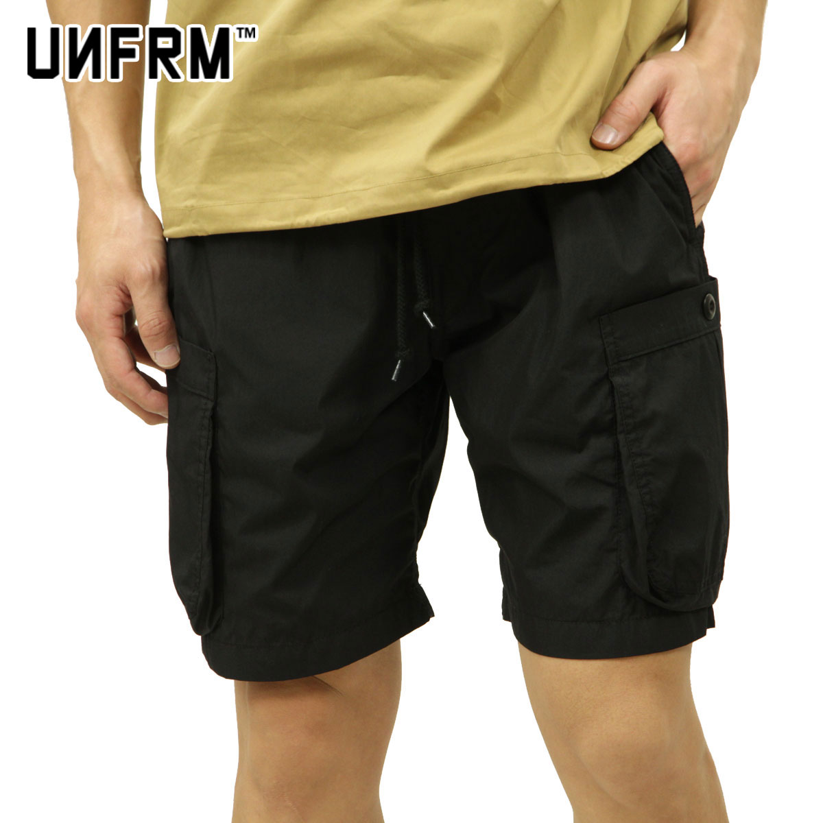 ��˥ե����� �����ȥɥ� ����������� ���硼�ȥѥ�� ��� ��������Ź UNFRM OUTDOOR STANDARD �ܥȥॹ �������ѥ�� SHELTECH TYPEWRITER 4/10 MILITARY PANTS 22SS-5663-BK BLACK AB9B B1C C2D D4E E13F