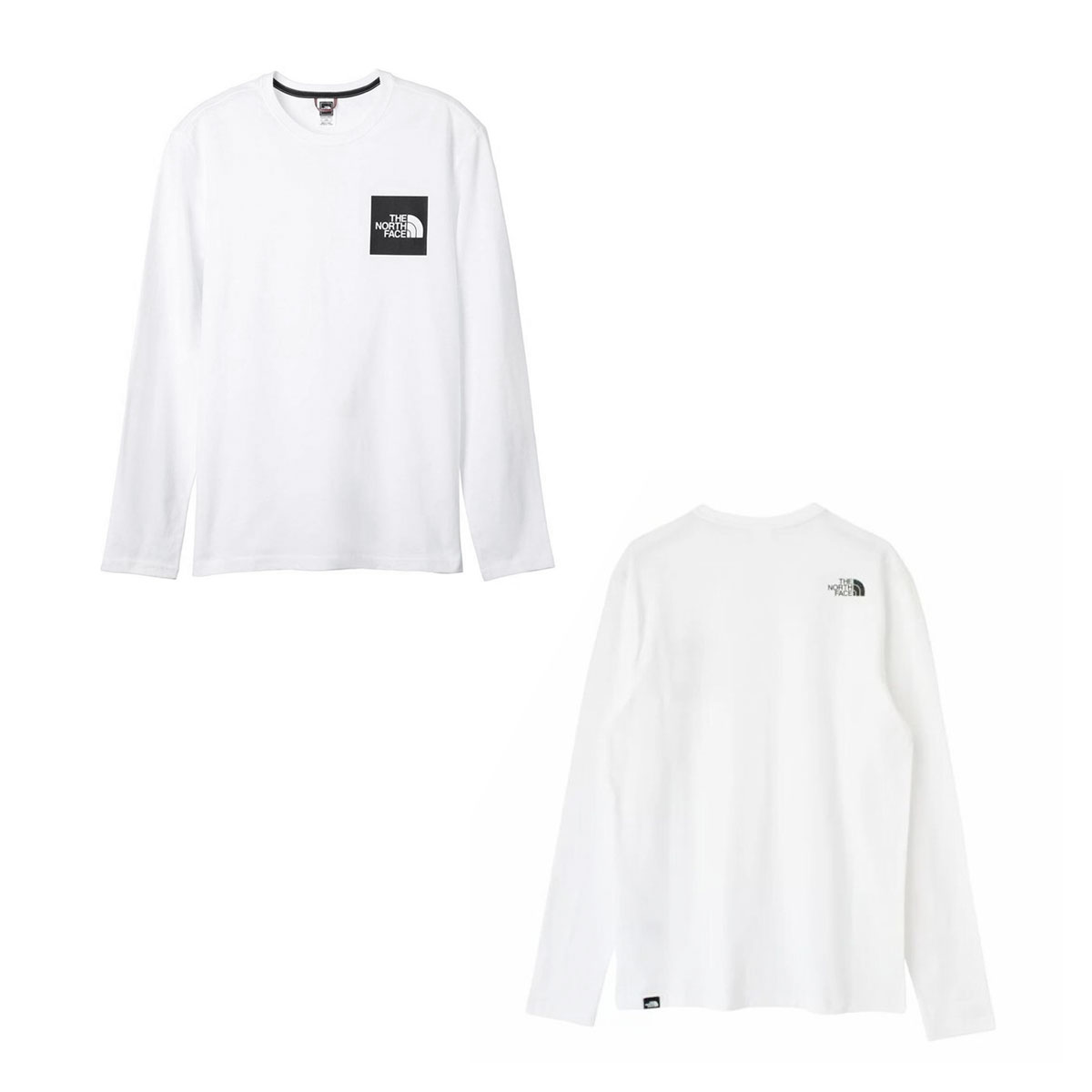�Ρ����ե����� ����T ��� ������ THE NORTH FACE �ȥåץ� ĹµT����� ���� L/S FINE TEE NF0A37FT FN4 TNF WHITE A14B B1C C1D D2E E01F