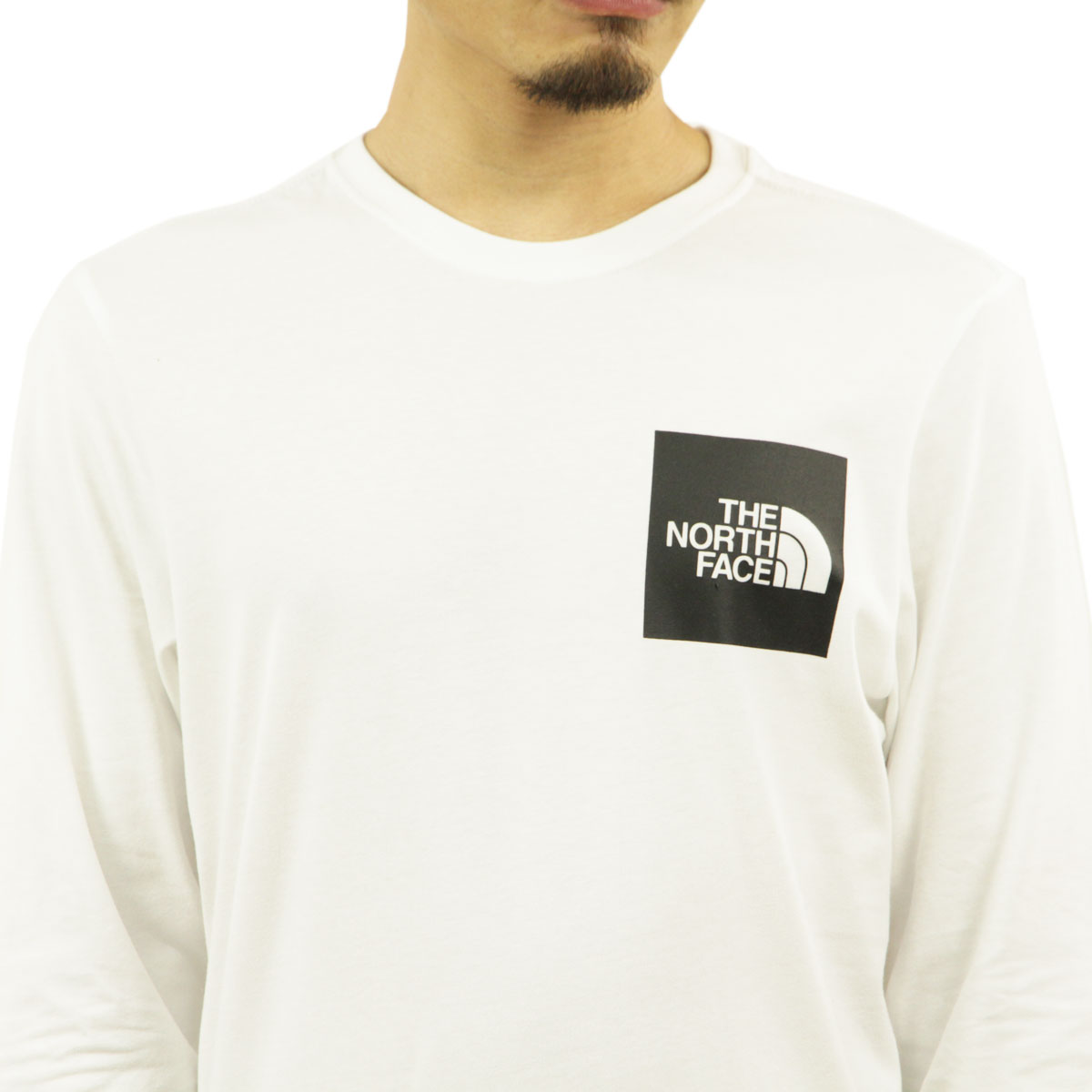 �Ρ����ե����� ����T ��� ������ THE NORTH FACE �ȥåץ� ĹµT����� ���� L/S FINE TEE NF0A37FT FN4 TNF WHITE A14B B1C C1D D2E E01F