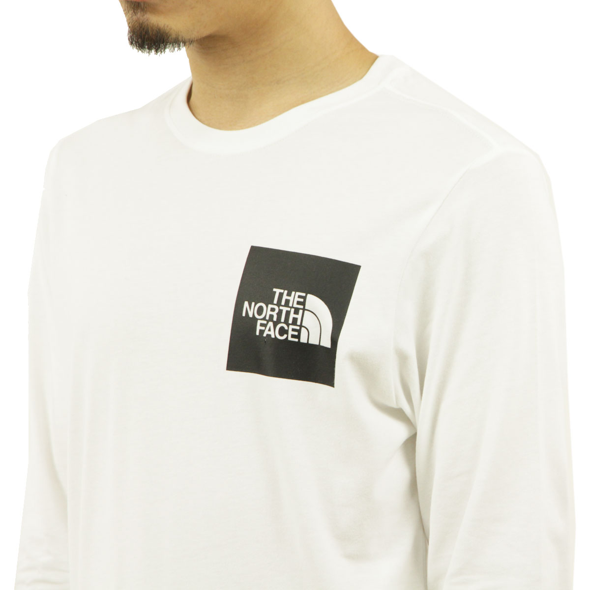 �Ρ����ե����� ����T ��� ������ THE NORTH FACE �ȥåץ� ĹµT����� ���� L/S FINE TEE NF0A37FT FN4 TNF WHITE A14B B1C C1D D2E E01F