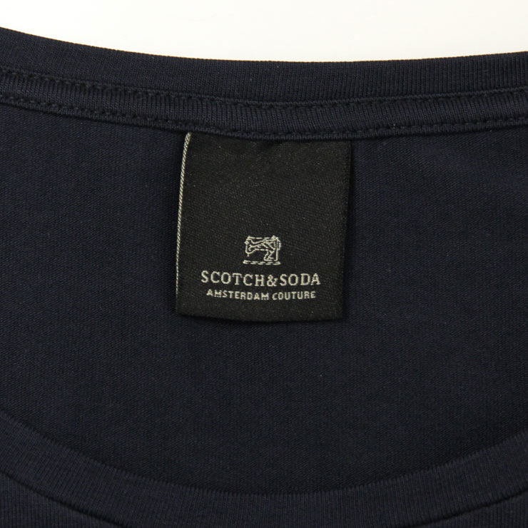�����å�����ɥ����� T����� ��������Ź SCOTCH��SODA ȾµT�����  CLASSIC CREWNECK TEE 124891 57 NAVY A39B B1C C1D D1E E06F