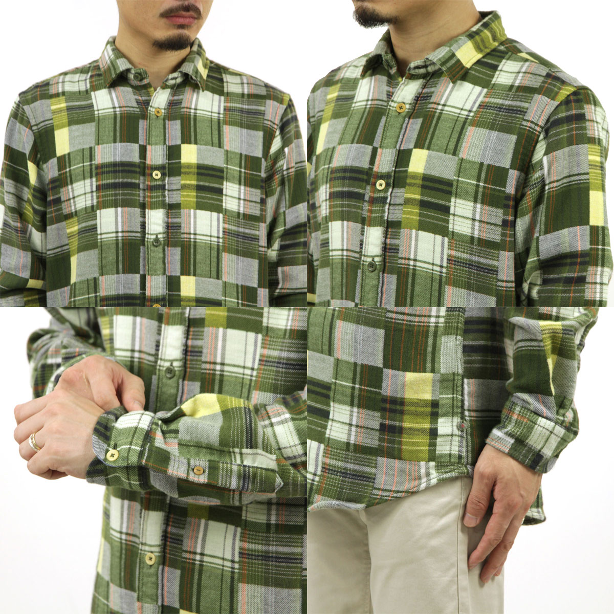 �����å�����ɥ����� ��� �ͥ륷��� ��������Ź SCOTCH��SODA Ĺµ �����å������ FLANNEL CHECK SHIRT 172940 6481 81409 59 GREEN CHECK A39B B1C C1D D6E E08F