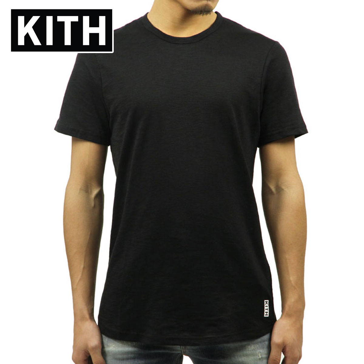 キス Tシャツ 正規品 KITH 半袖Tシャツ CREW TEE A95B B1C C1D D1E